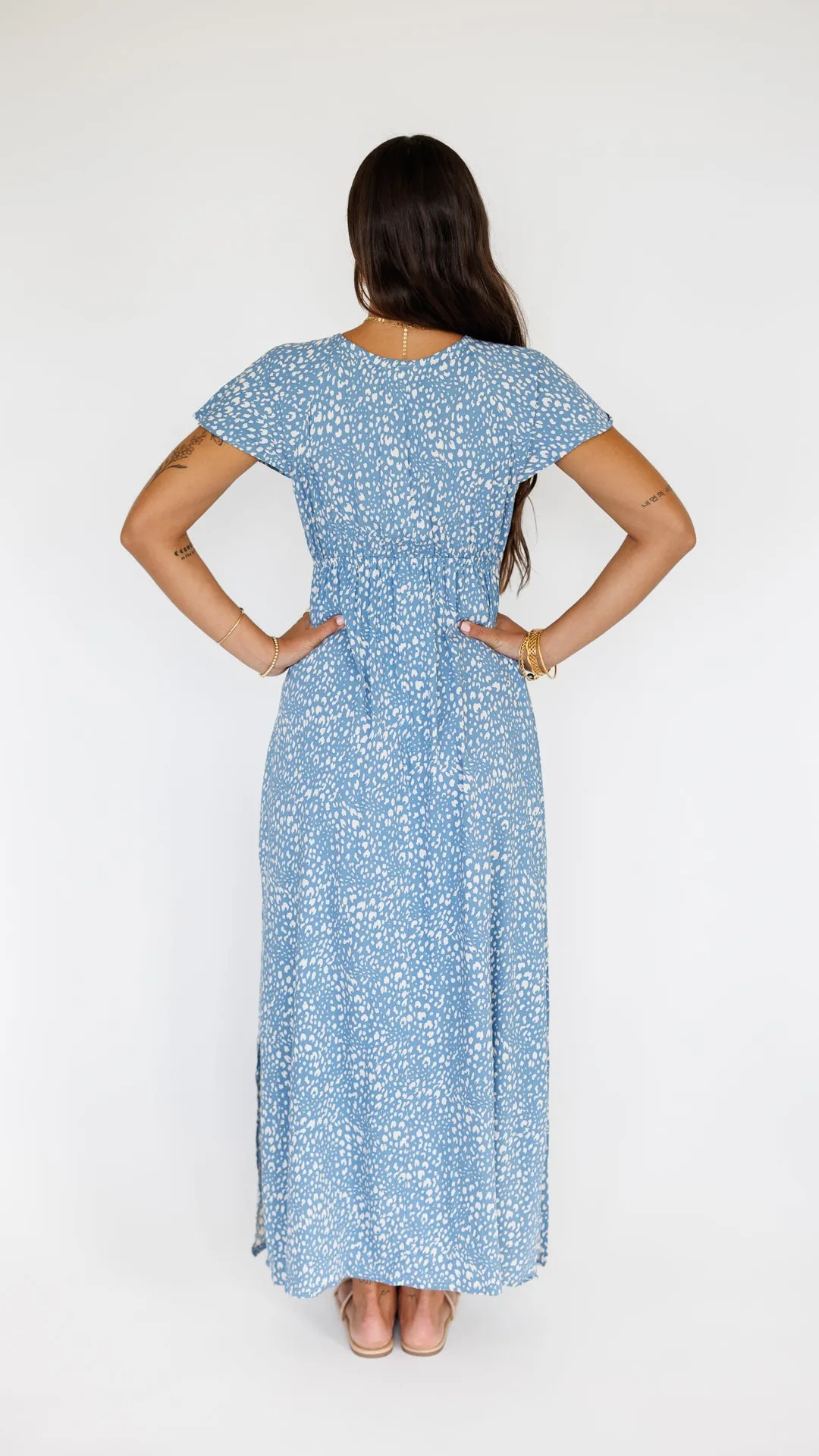 Leilani Dress / Speckled Sky