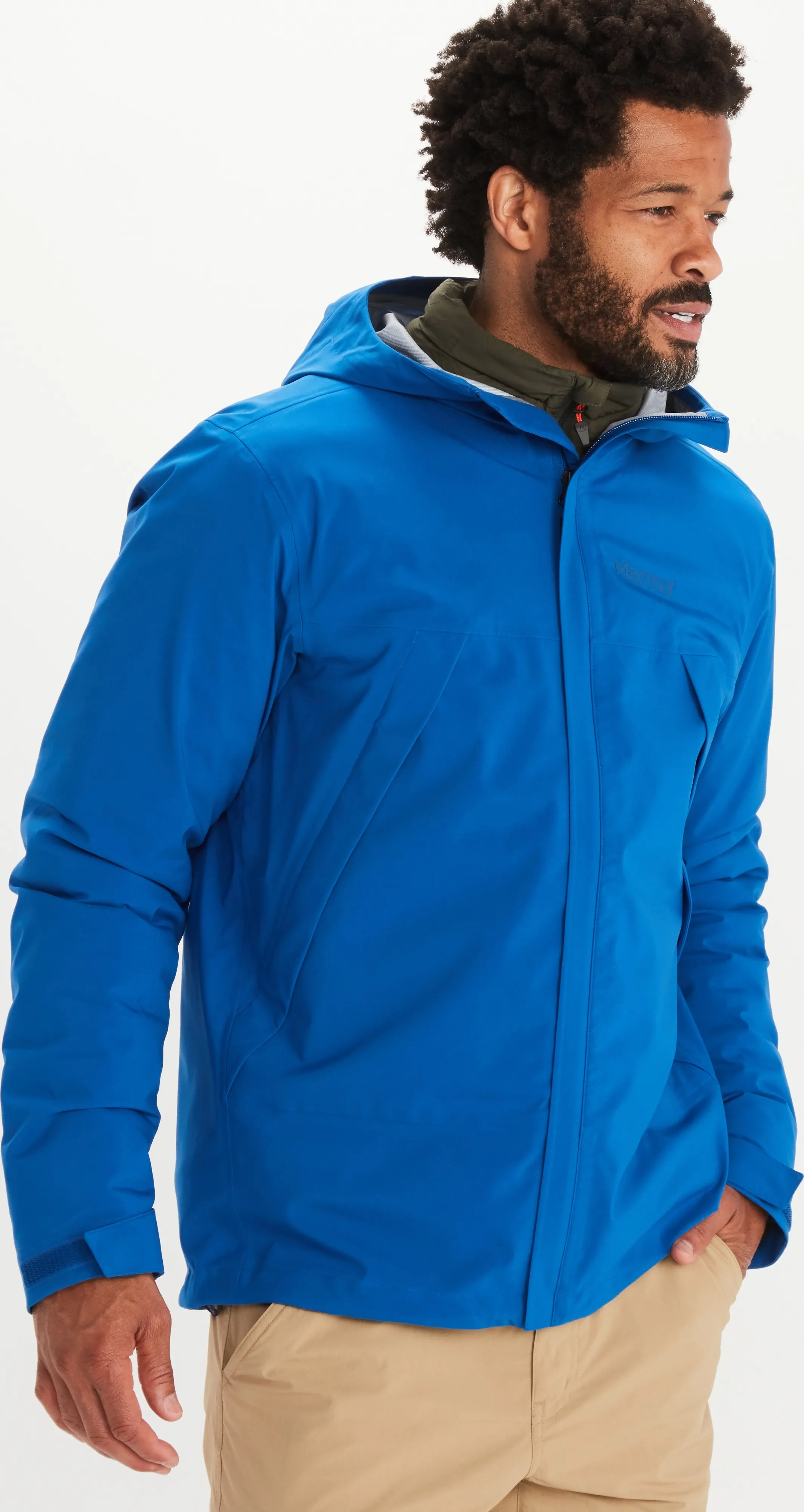 Marmot Men&#x27;s Precip 3L Jacket Dark Azure | Buy Marmot Men&#x27;s Precip 3L Jacket Dark Azure here | Outnorth