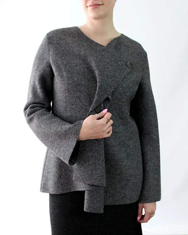 Mayu Felted Alpaca Origami Jacket