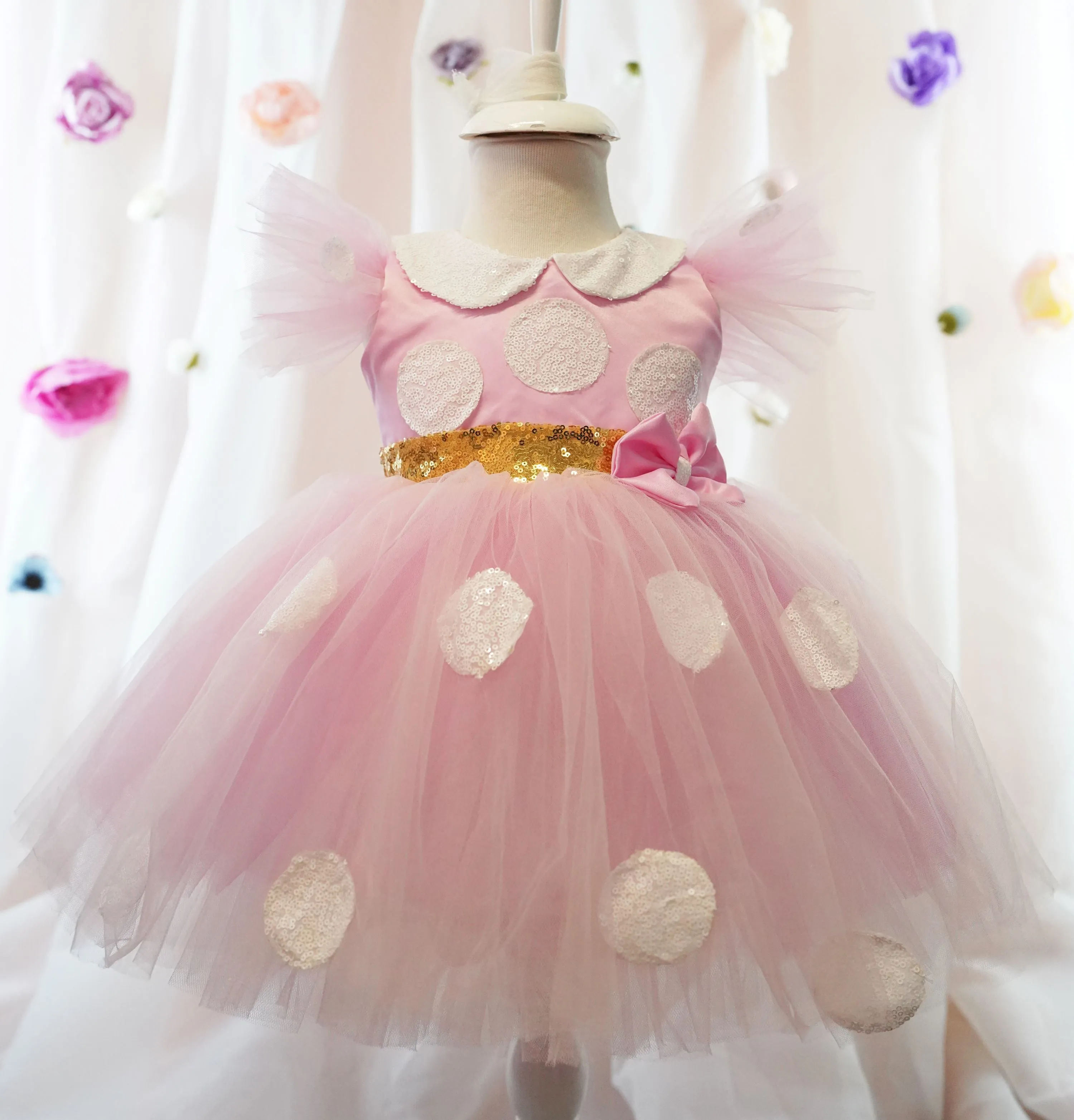 Minni Girl's Pink Costume