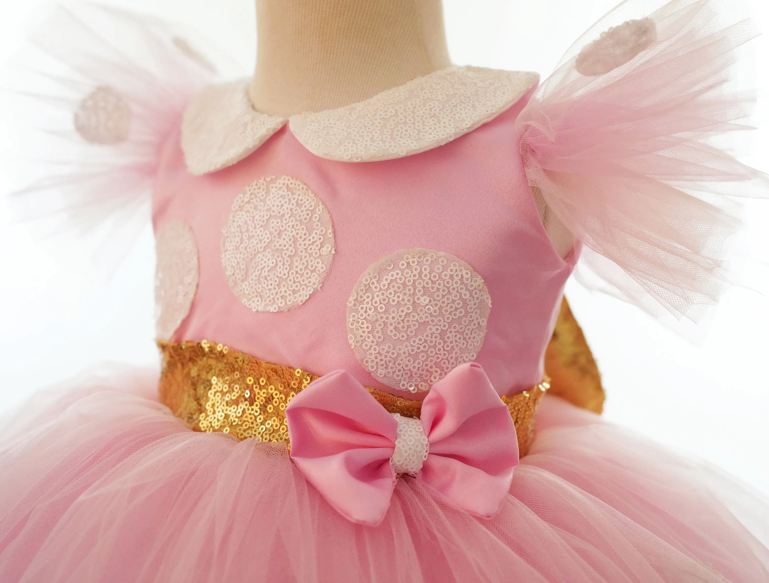 Minni Girl's Pink Costume