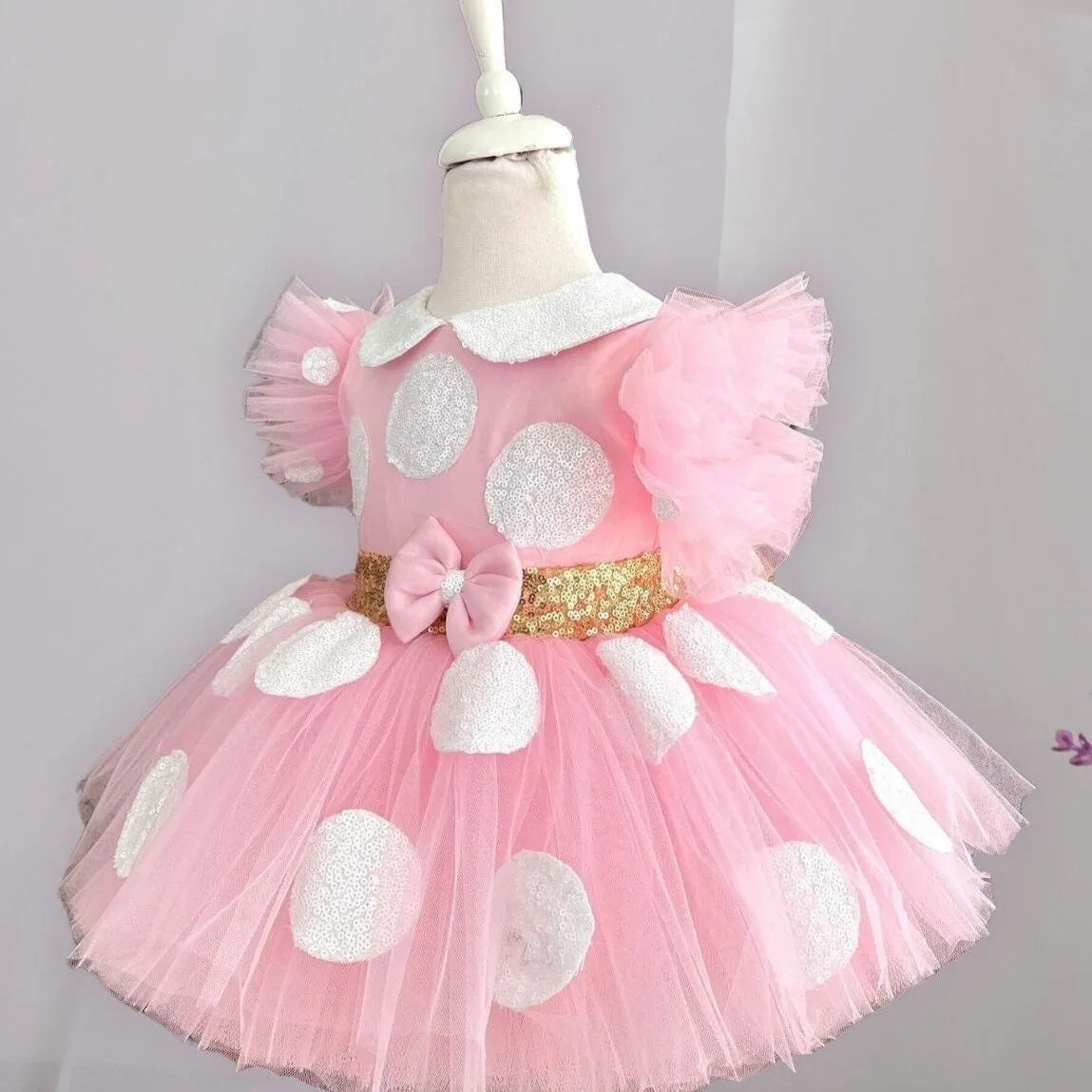Minni Girl's Pink Costume