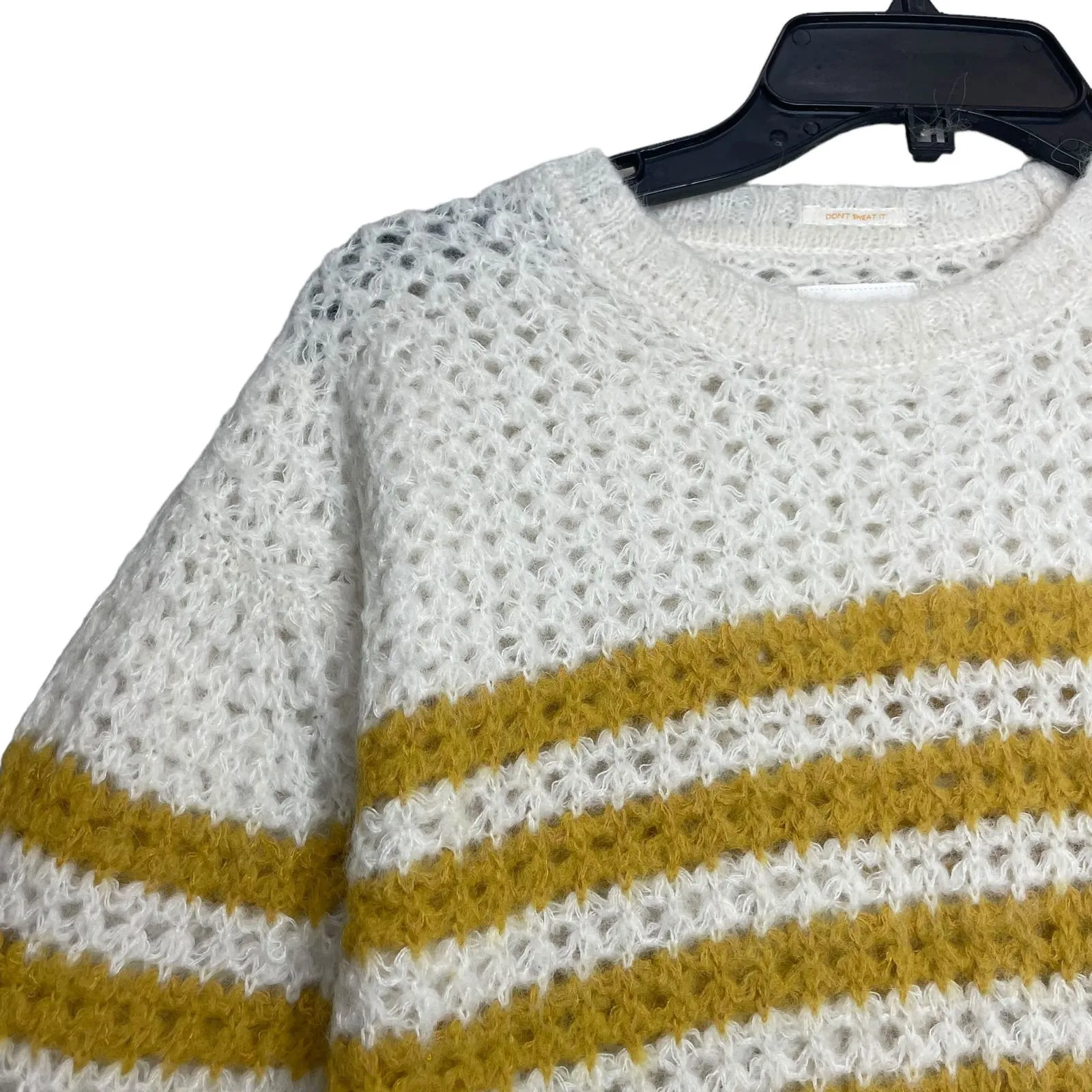 Mother Alpaca Blend Crew Neck Sweatshirt SZ S