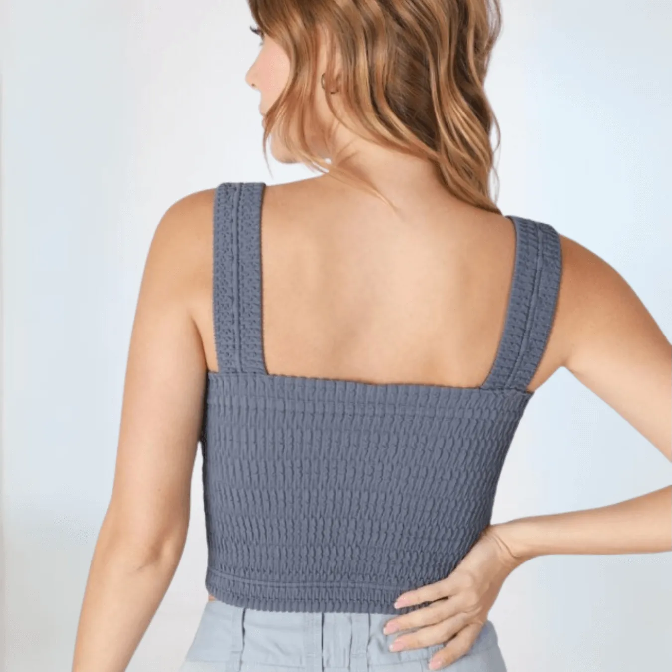 Niki Biki Square Neck Base Layer Tank Made in USA