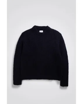 Norse Projects - Rasmus Relaxed Flame Alpaca Sweatshirt - Navy