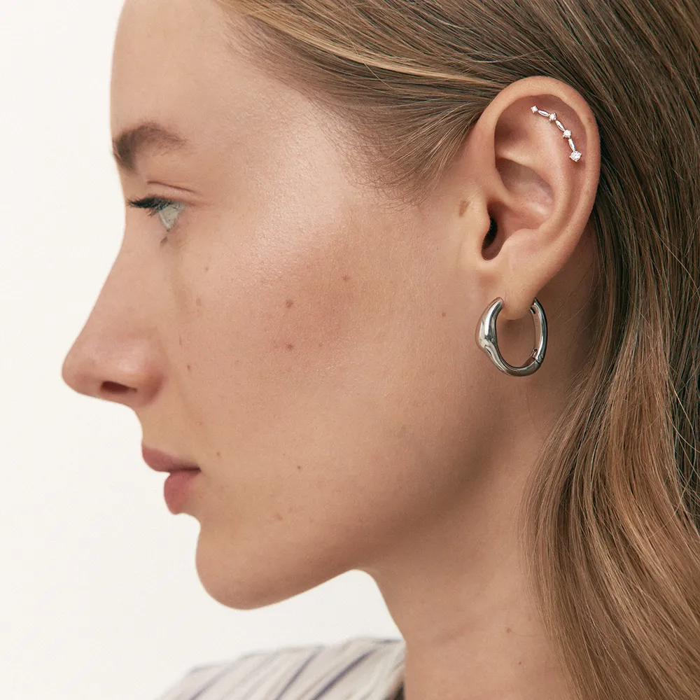 PENDIENTES ARISTA SILVER