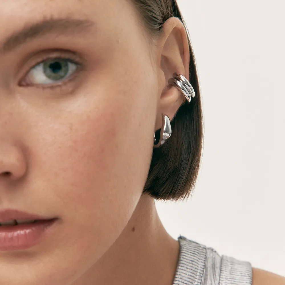 PENDIENTES ARISTA SILVER
