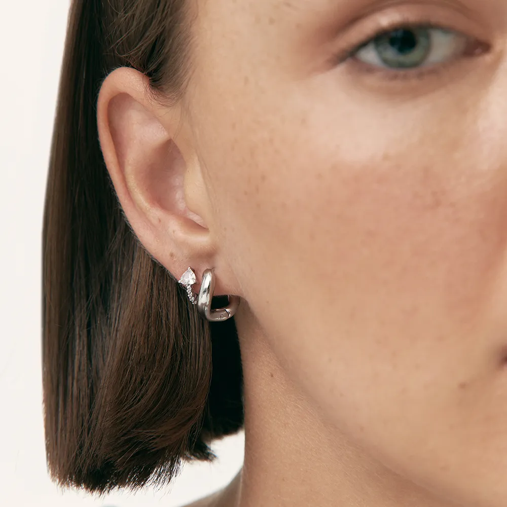 PENDIENTES VUELTA SILVER