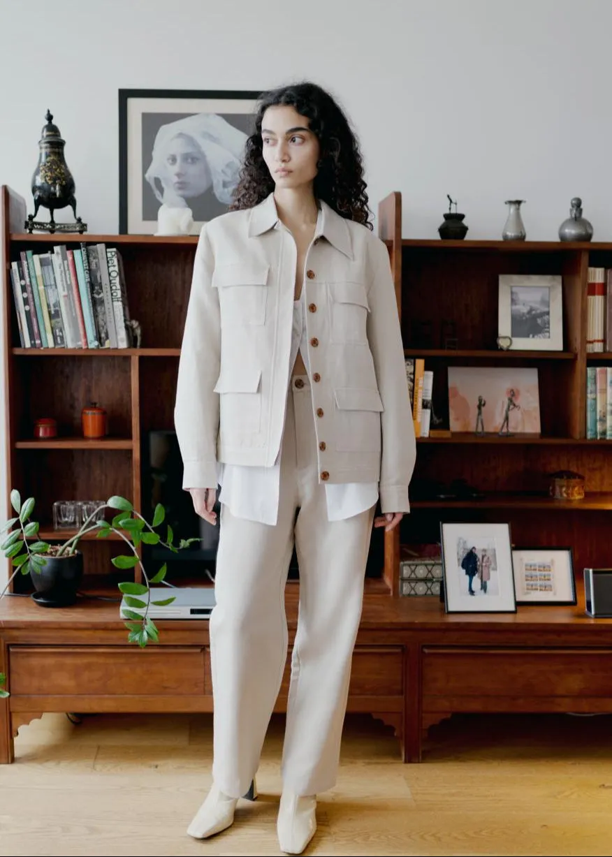 Pick Pocket Jacket - Beige