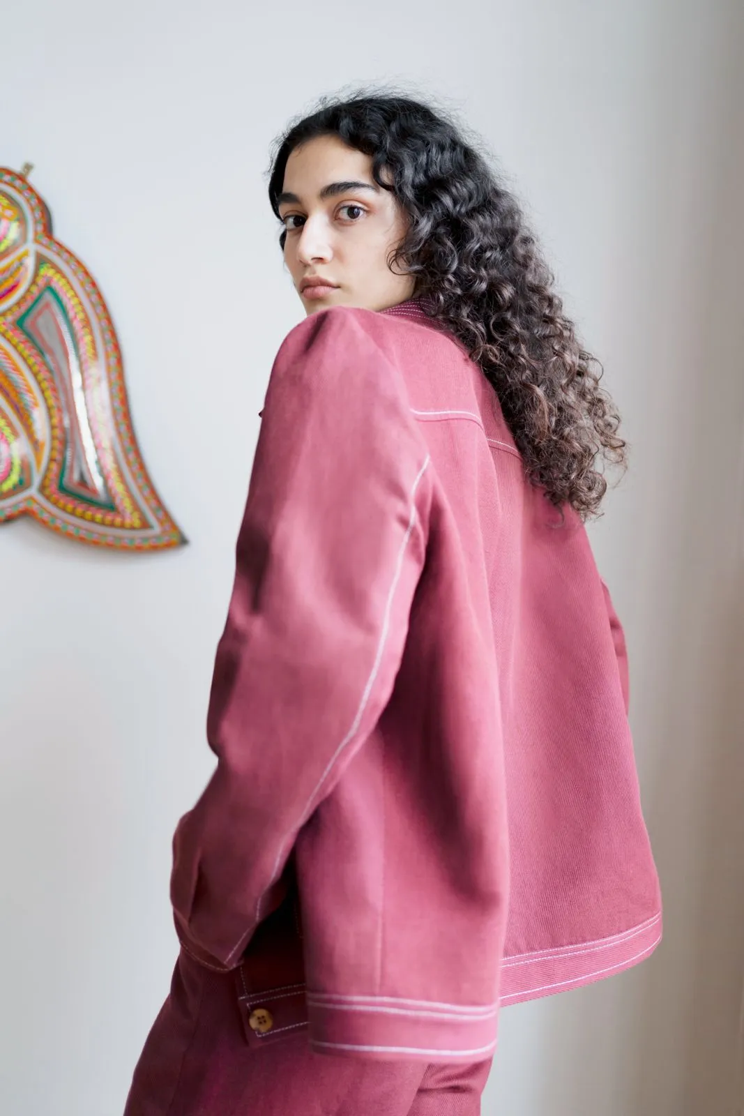 Pick Pocket Jacket - Burgundy