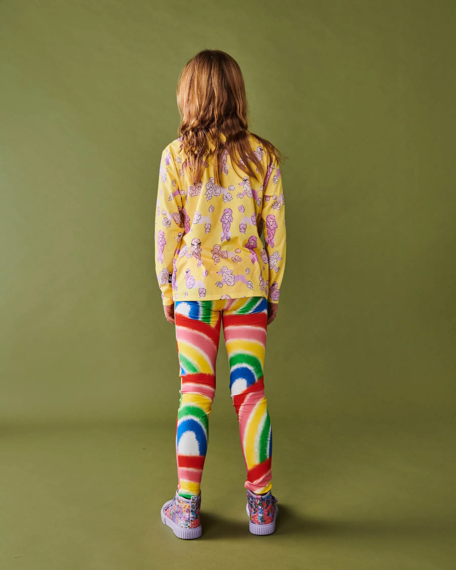 Pink Poodle Organic Cotton Long Sleeve Top