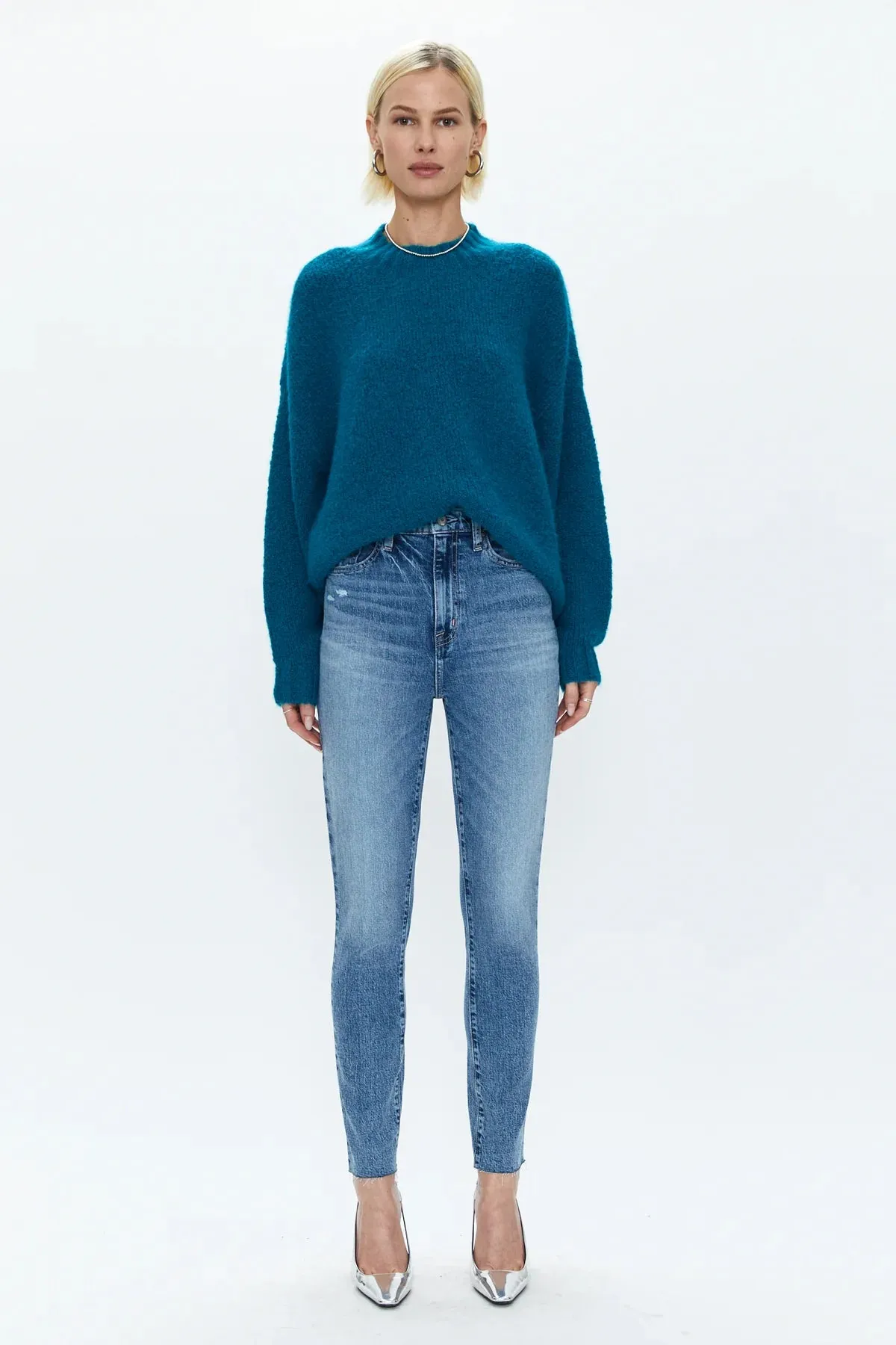 PISTOLA CARLEN MOCK NECK SWEATER - ATLAS