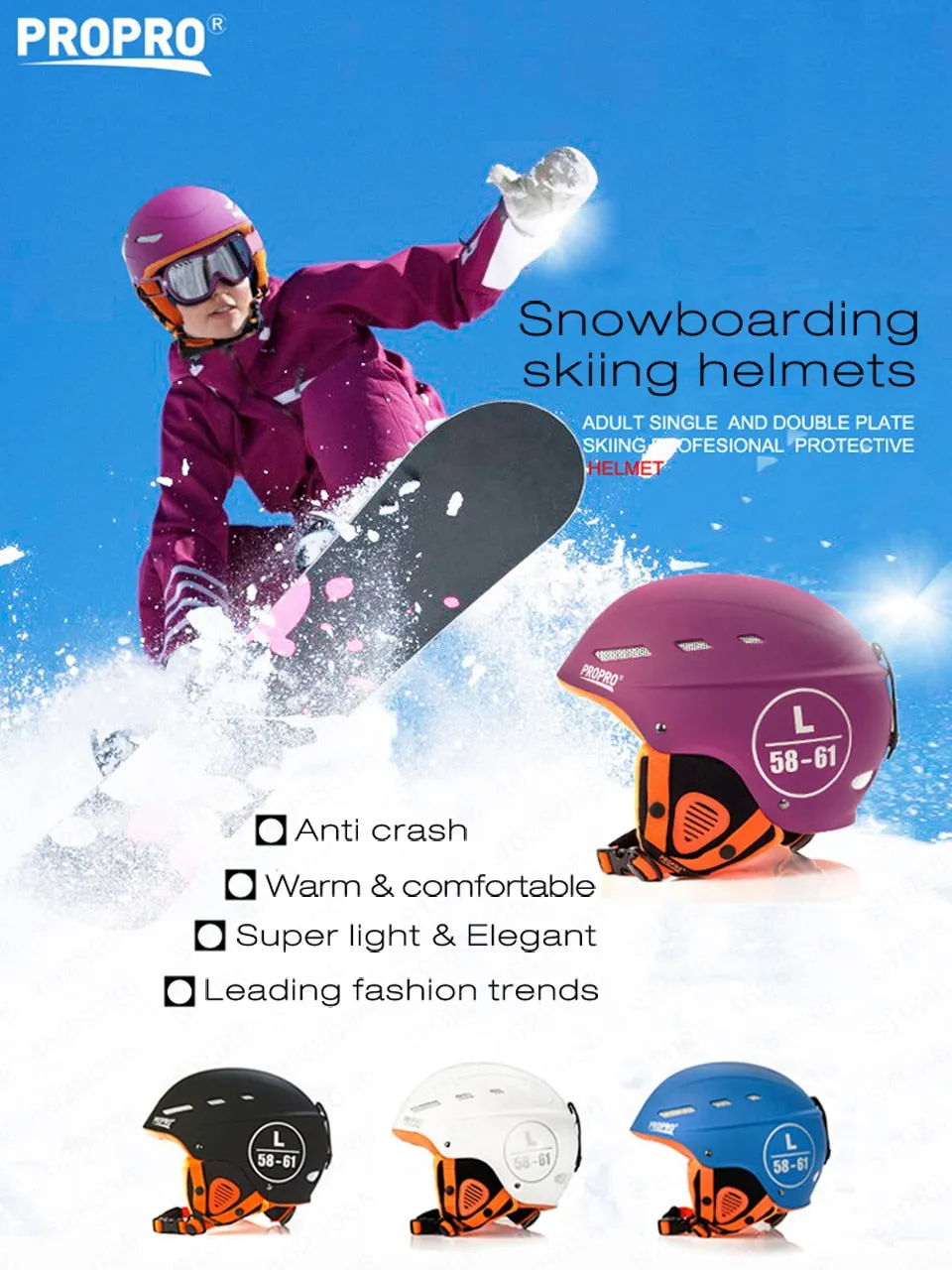 PROPRO Helmet - Ski