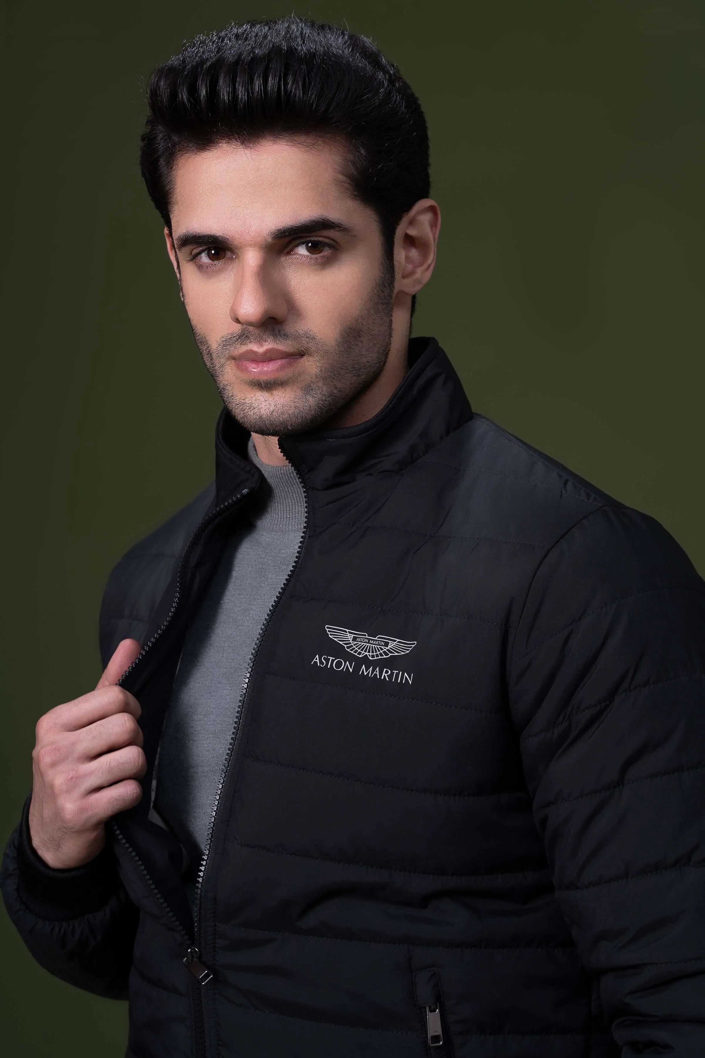 PUFFER JACKET BLACK