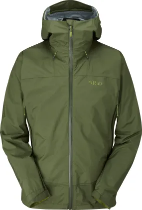 Rab Men&#x27;s Downpour Plus 2.0 Jacket Bracken | Buy Rab Men&#x27;s Downpour Plus 2.0 Jacket Bracken here | Outnorth
