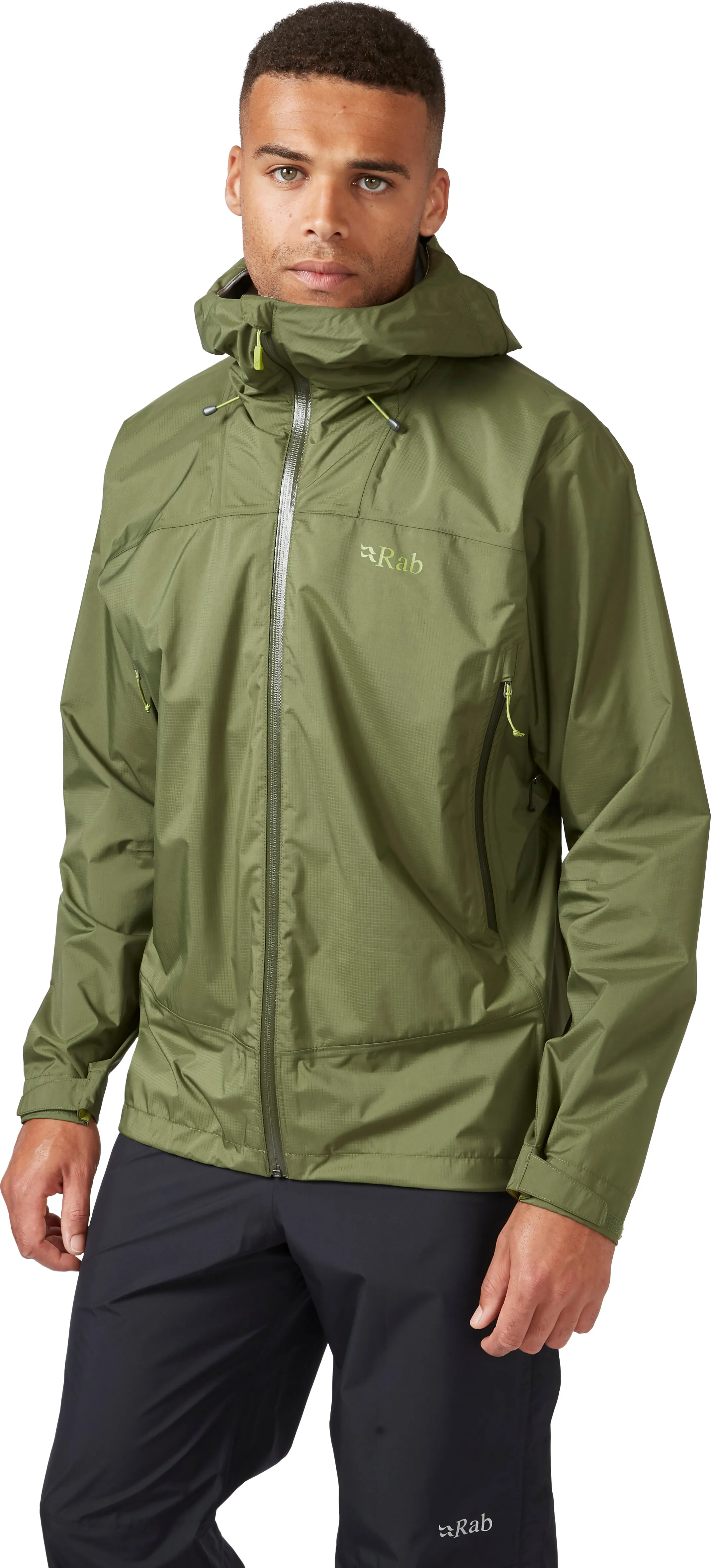 Rab Men&#x27;s Downpour Plus 2.0 Jacket Bracken | Buy Rab Men&#x27;s Downpour Plus 2.0 Jacket Bracken here | Outnorth