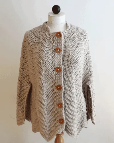 Ripple Cape Crochet Pattern