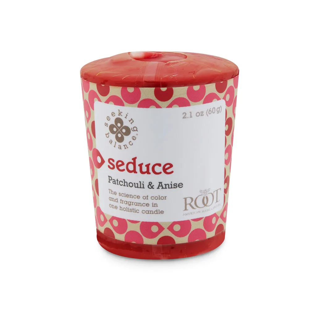Root Candles Seeking Balance Votive 2.1oz 60g - Seduce