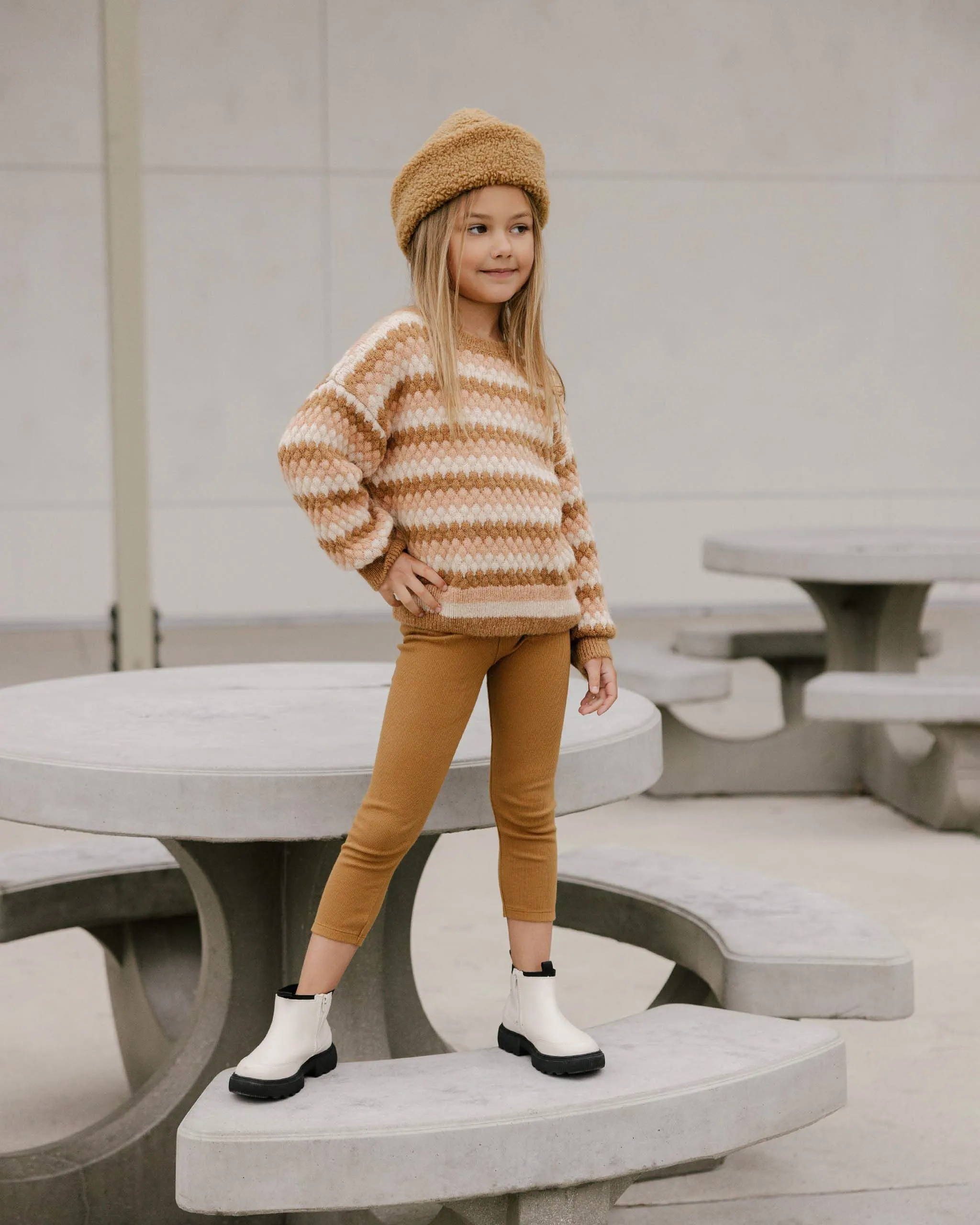 Rylee   Cru Aspen Sweater - Multi-Stripe