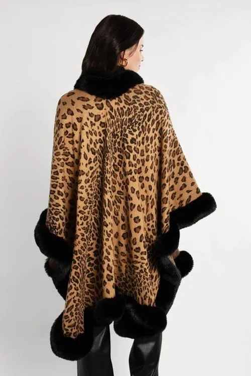 Saachi Cheetah Cape #807338