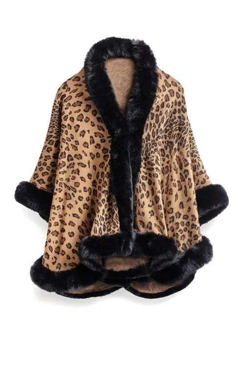 Saachi Cheetah Cape #807338