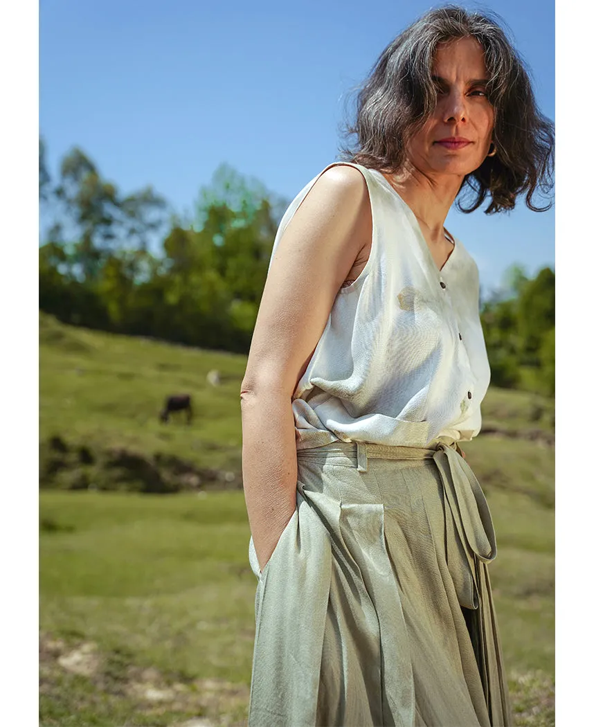 Silk Hakama Pant