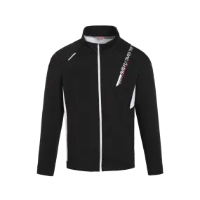 SVG Golf autumn and winter men's black-and-white jacket zipper windbreaker