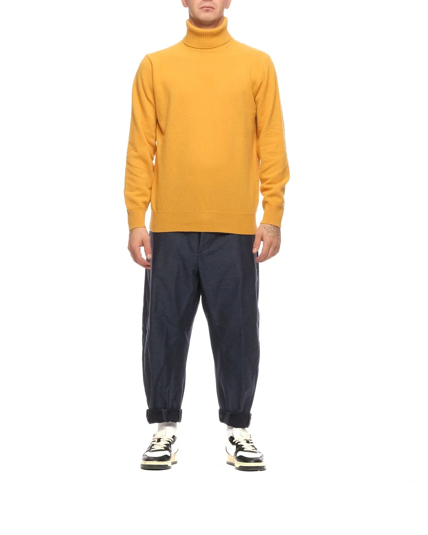 Sweater for man LM U7201 006 BLOND GALLIA