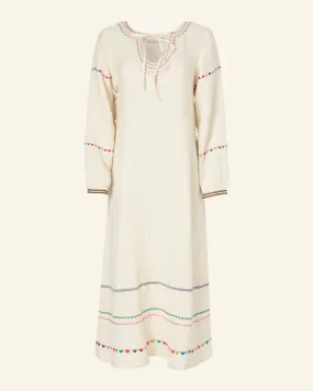Tali Embroidered Tunic Dress