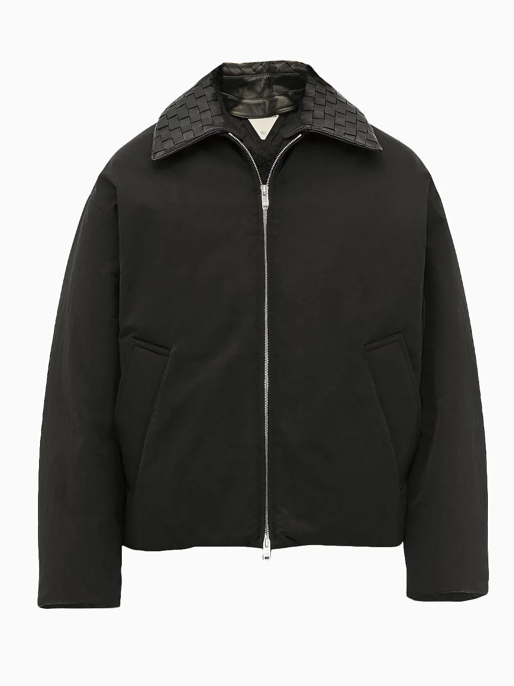 Tech nylon puffer jacket