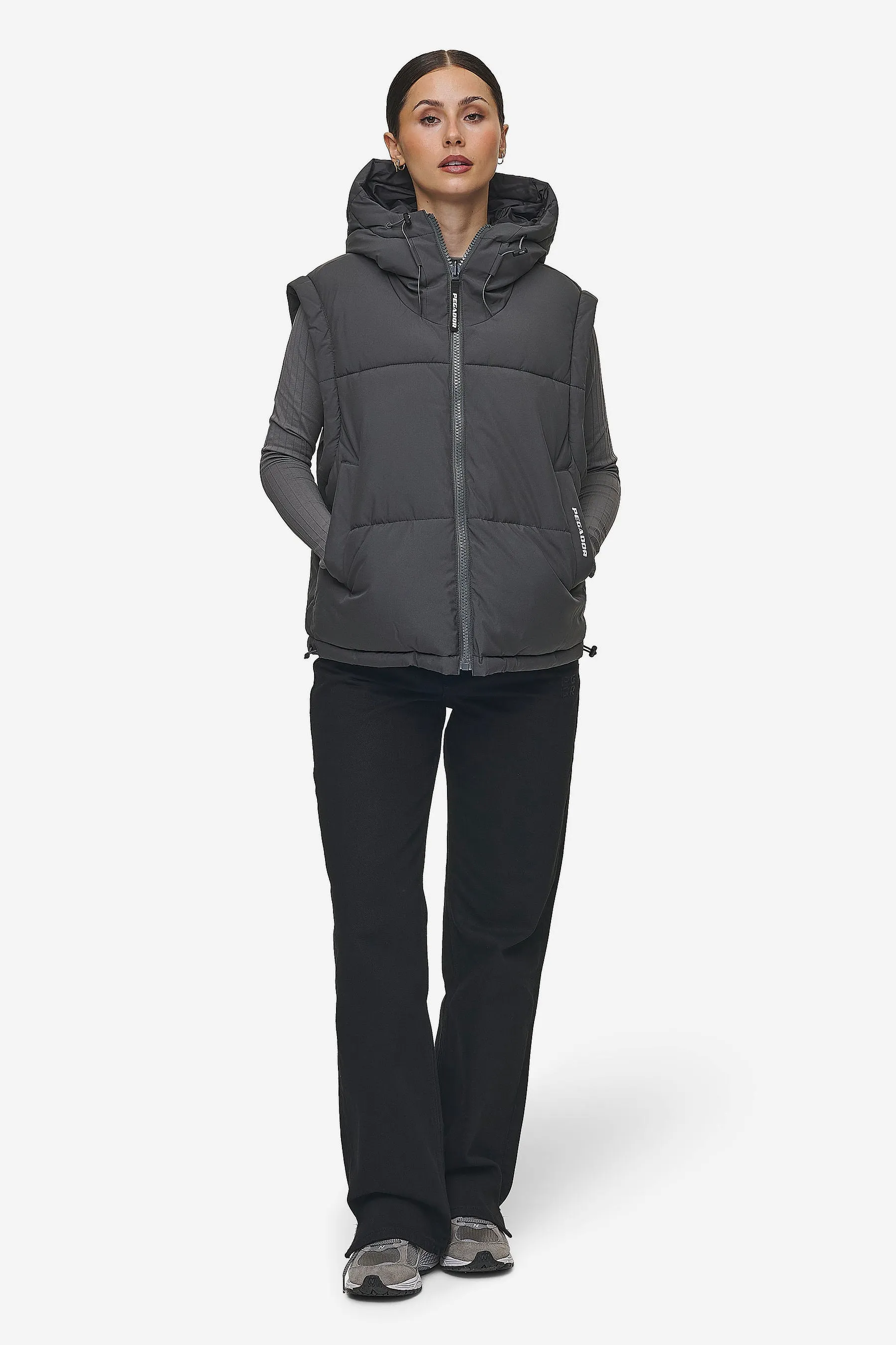 Trixy 4 In 1 Reversible Puffer Jacket Anthracite