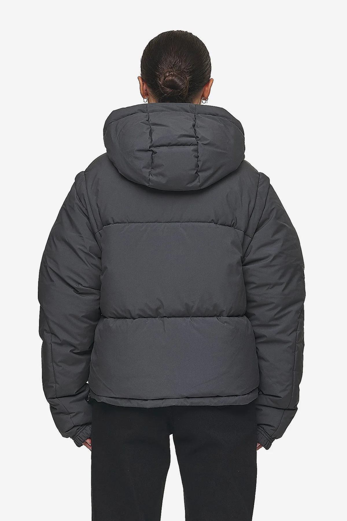 Trixy 4 In 1 Reversible Puffer Jacket Anthracite