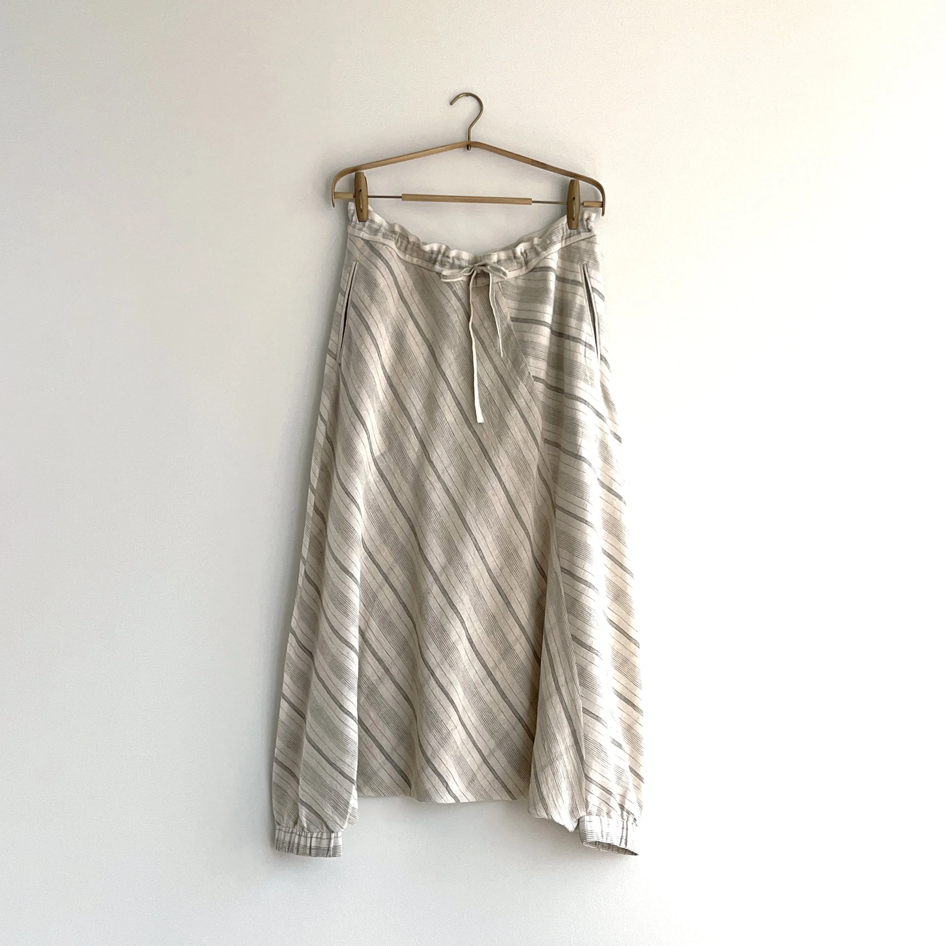 Truvian 321 Action Pants – Handloom Harem Pants in Rain Organic Kala Cotton