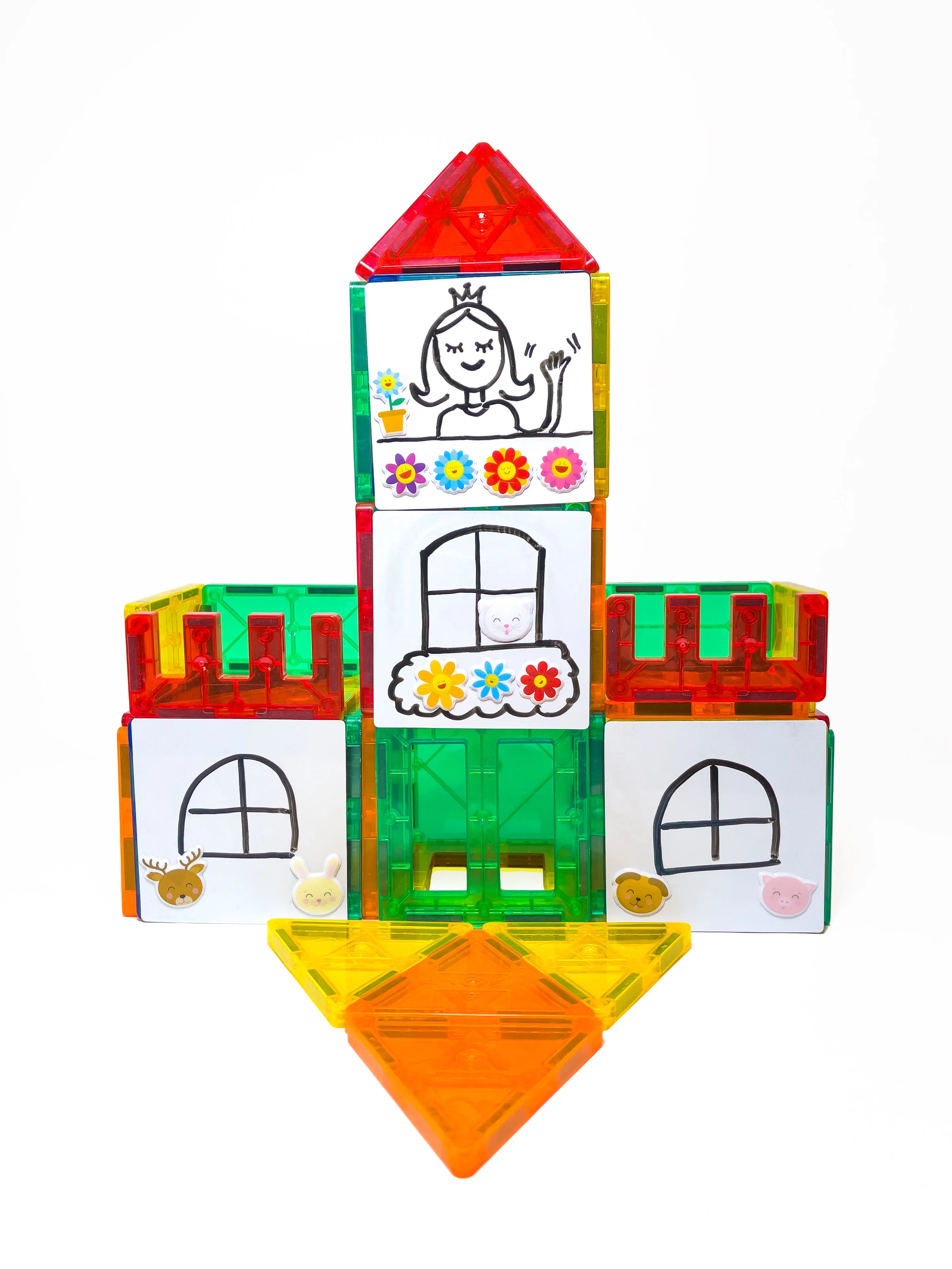 Tytan® Magnetic Tile Building Set – 60-Piece Creative Edition