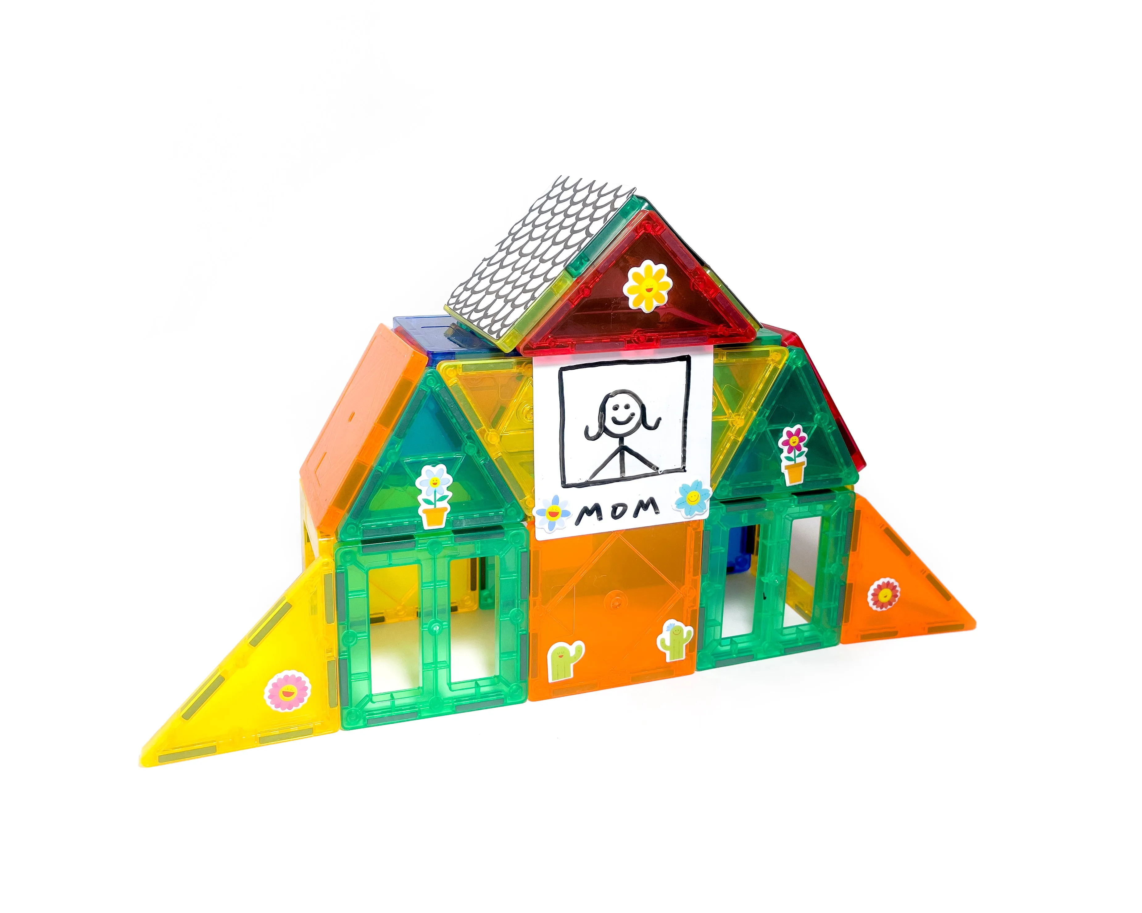 Tytan® Magnetic Tile Building Set – 60-Piece Creative Edition