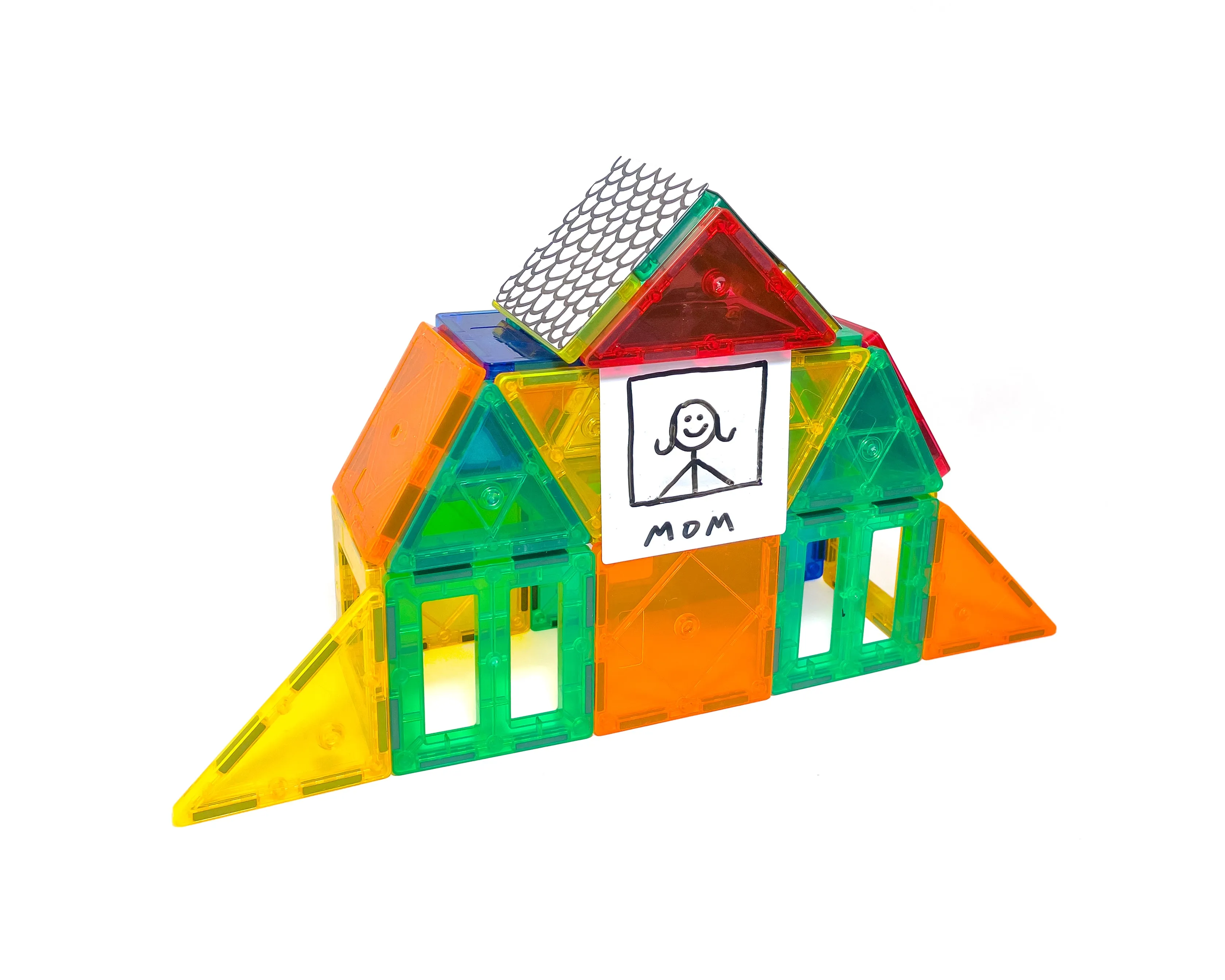 Tytan® Magnetic Tile Building Set – 60-Piece Creative Edition