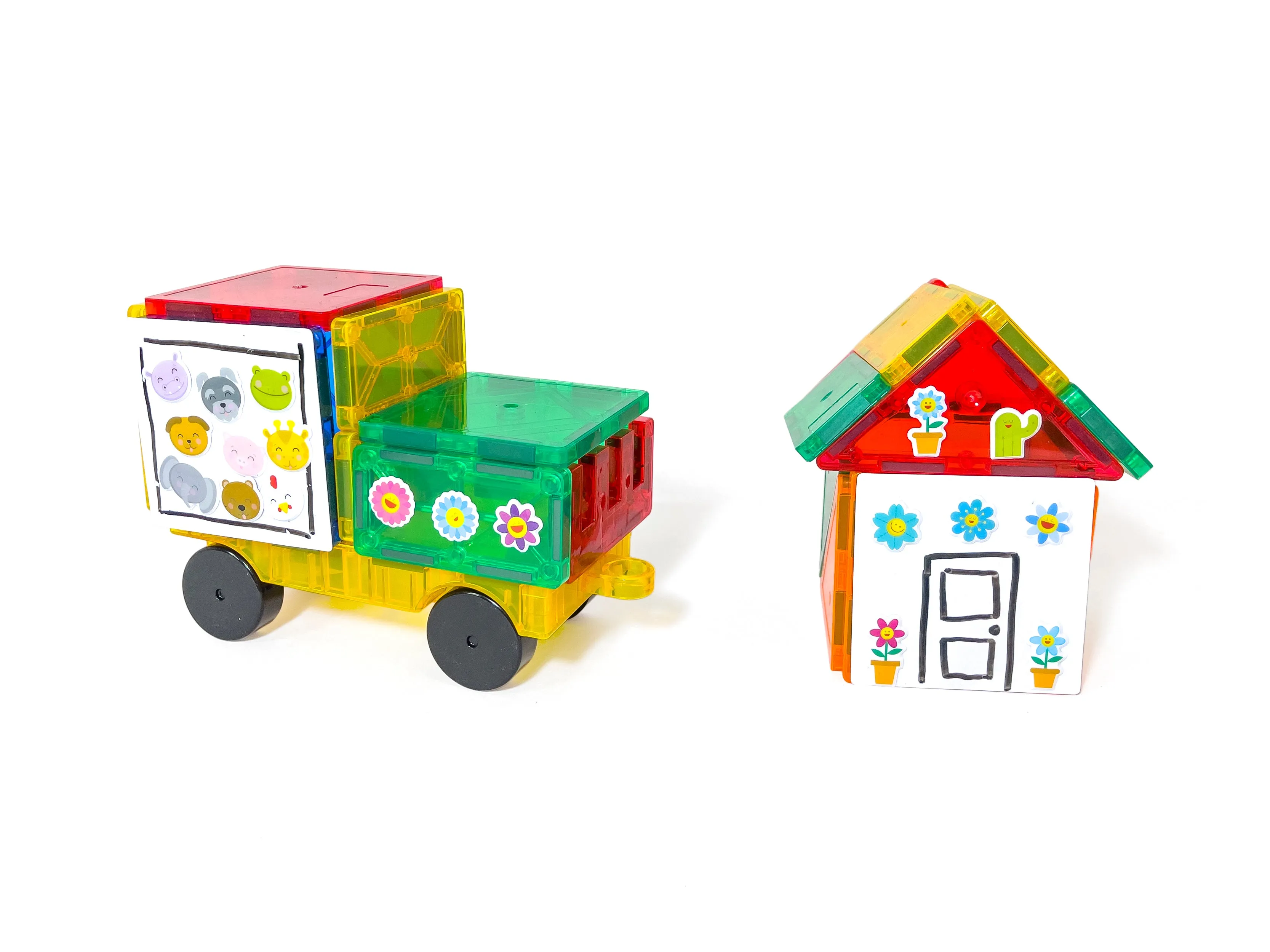 Tytan® Magnetic Tile Building Set – 60-Piece Creative Edition
