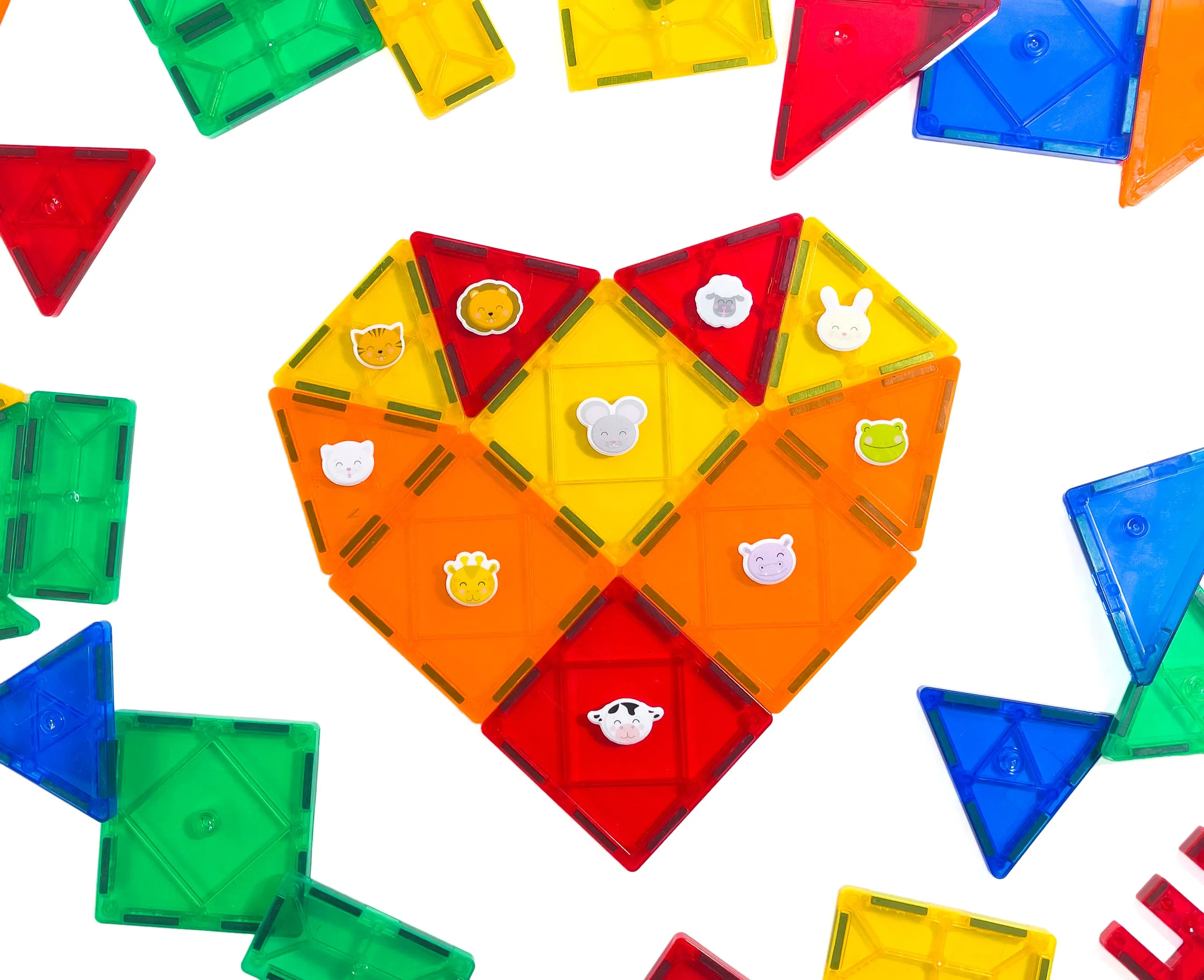 Tytan® Magnetic Tile Building Set – 60-Piece Creative Edition