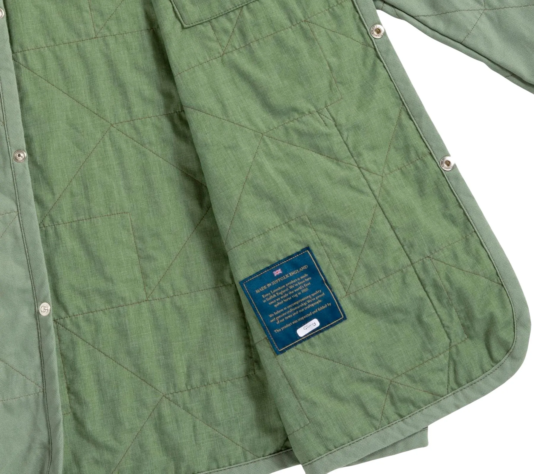 Unwadded Worker Raydon Jacket | Leaf Green