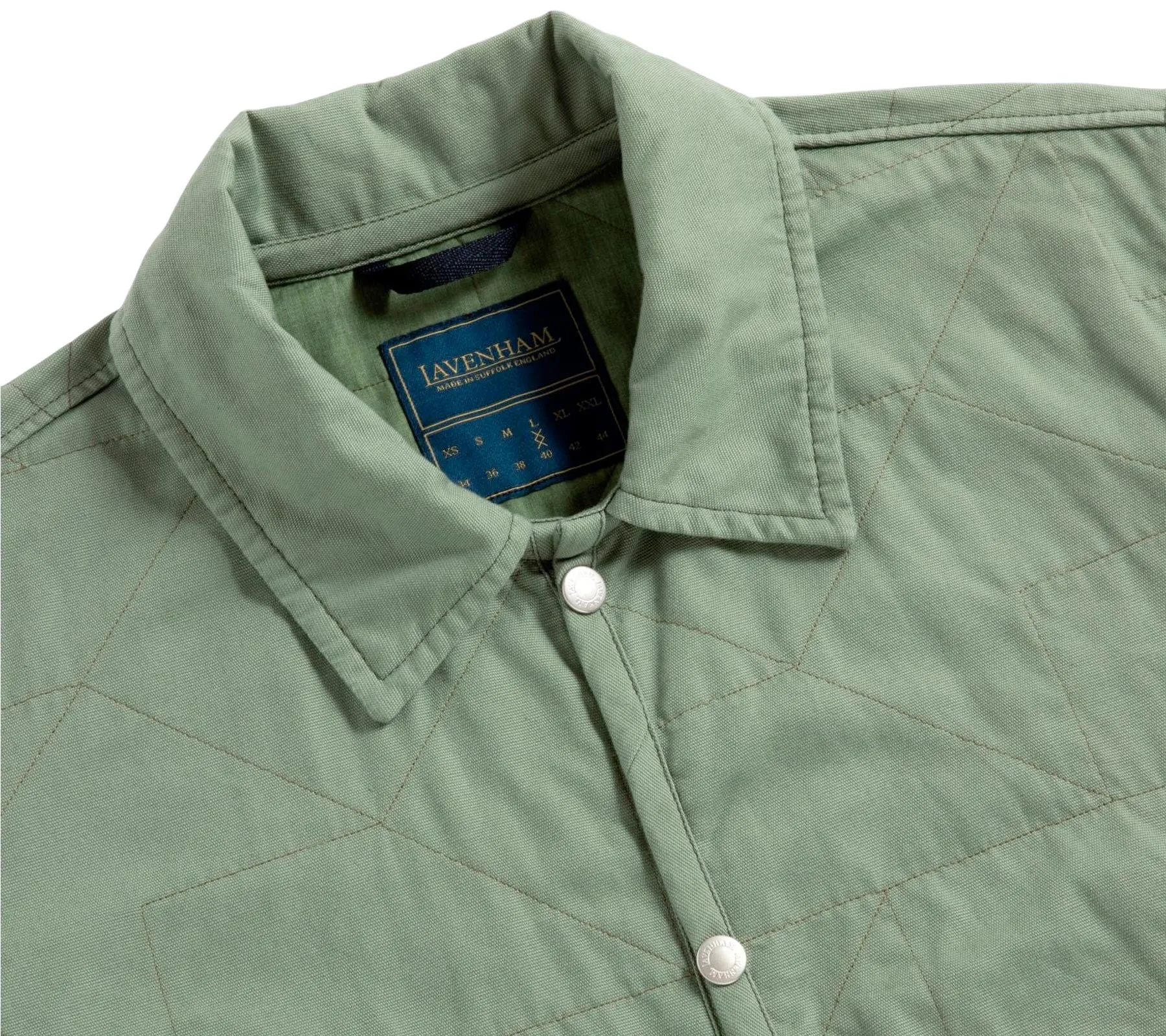 Unwadded Worker Raydon Jacket | Leaf Green