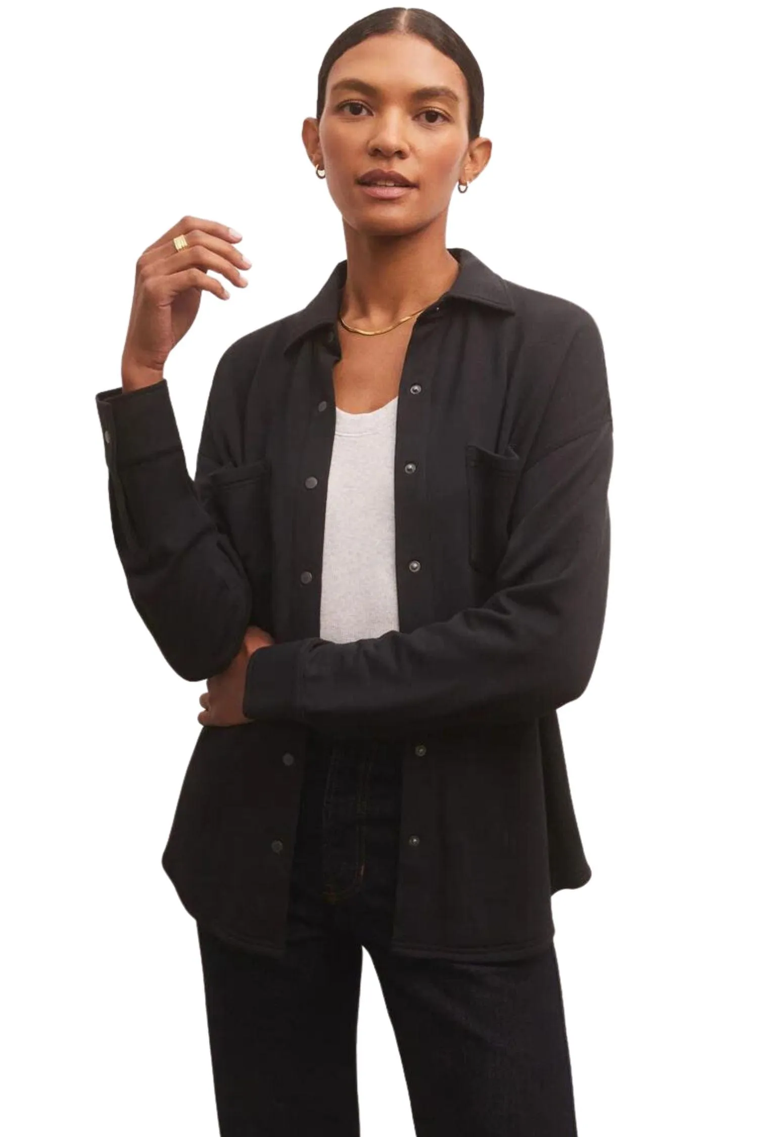 WFH Modal Shirt Jacket