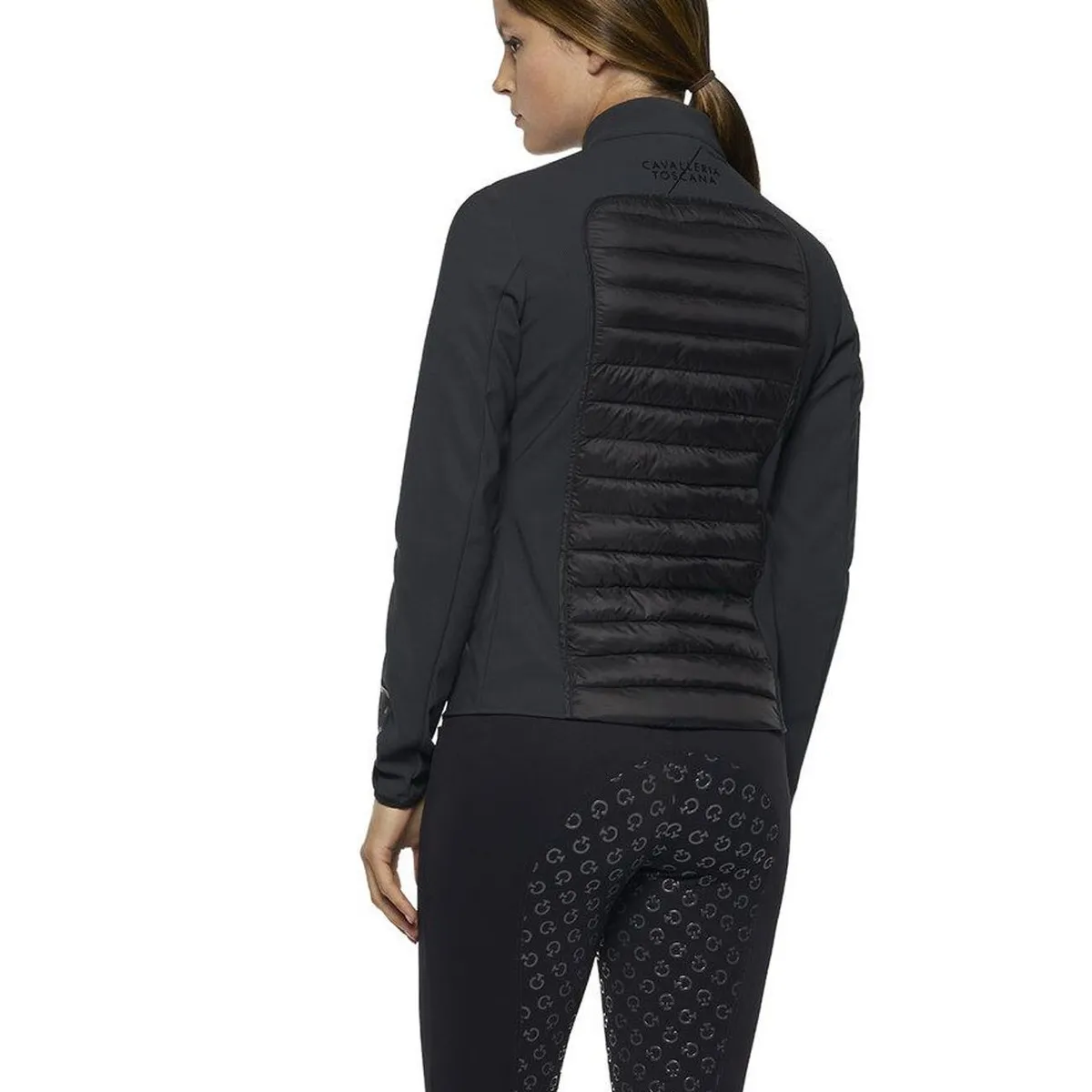 WOMEN&#x27;S LIGHT JACKET WITH MULTILOGUE ZIP CT