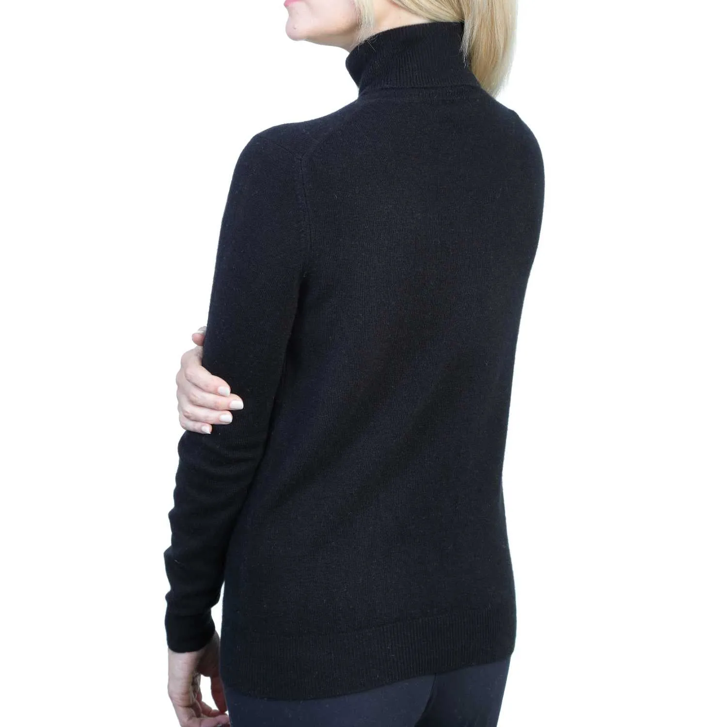 Women's Cashmere Roll Neck Jumper