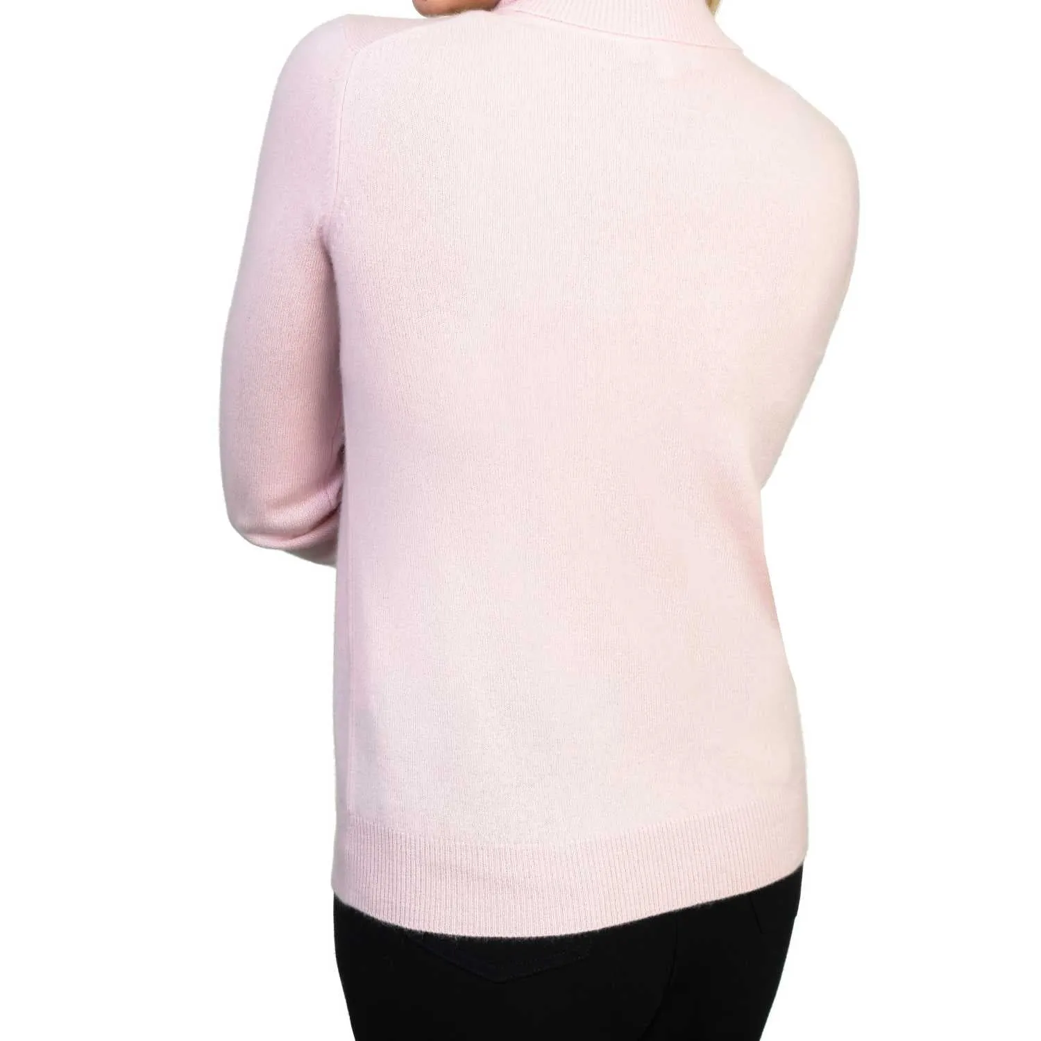 Women's Cashmere Roll Neck Jumper