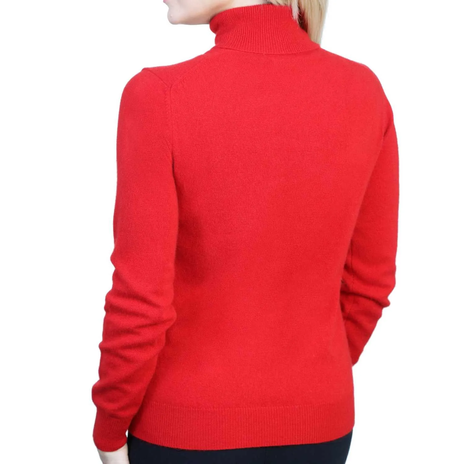 Women's Cashmere Roll Neck Jumper