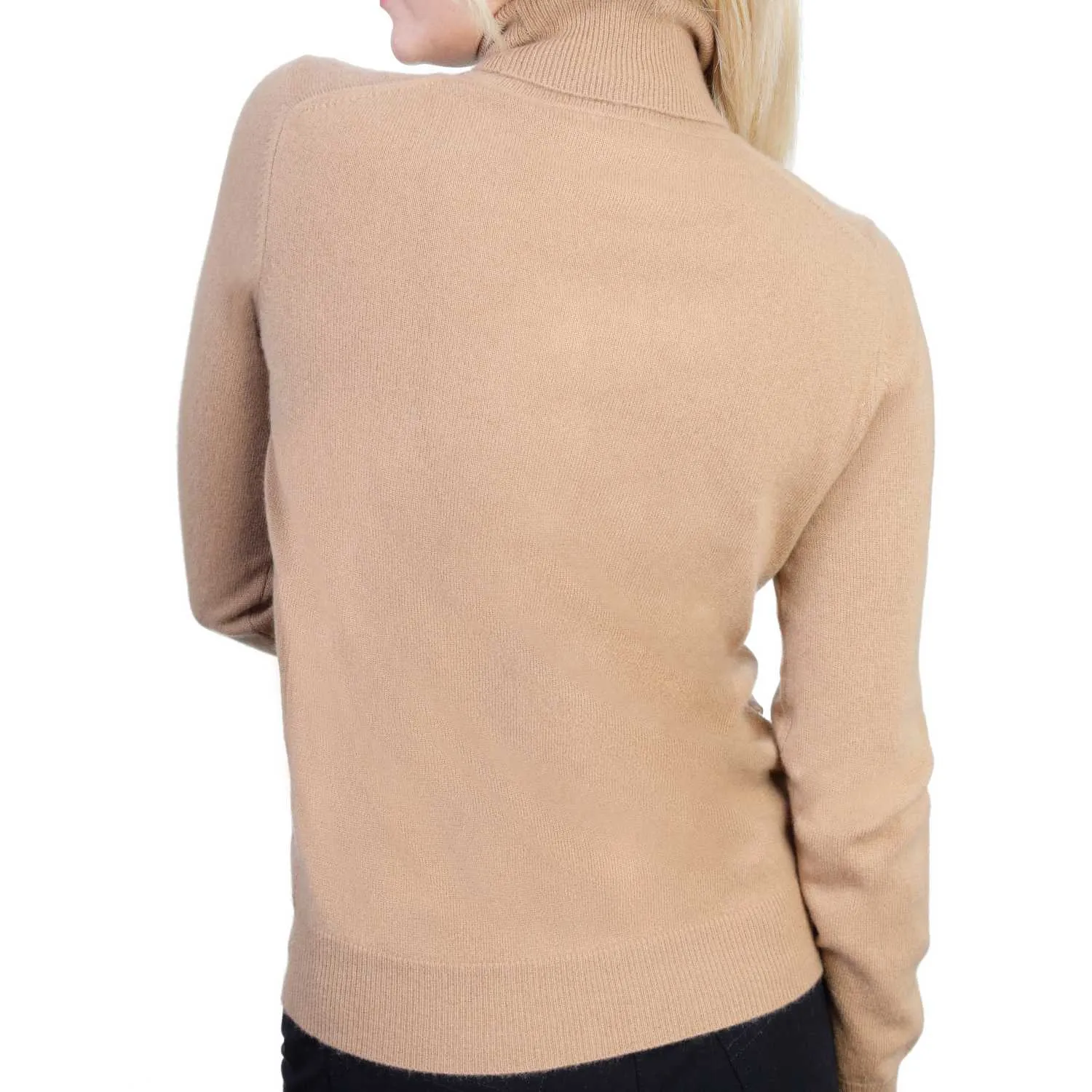 Women's Cashmere Roll Neck Jumper