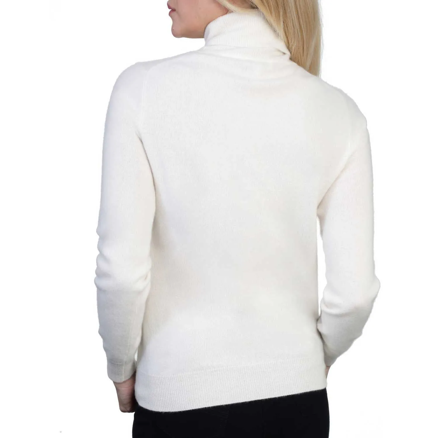 Women's Cashmere Roll Neck Jumper