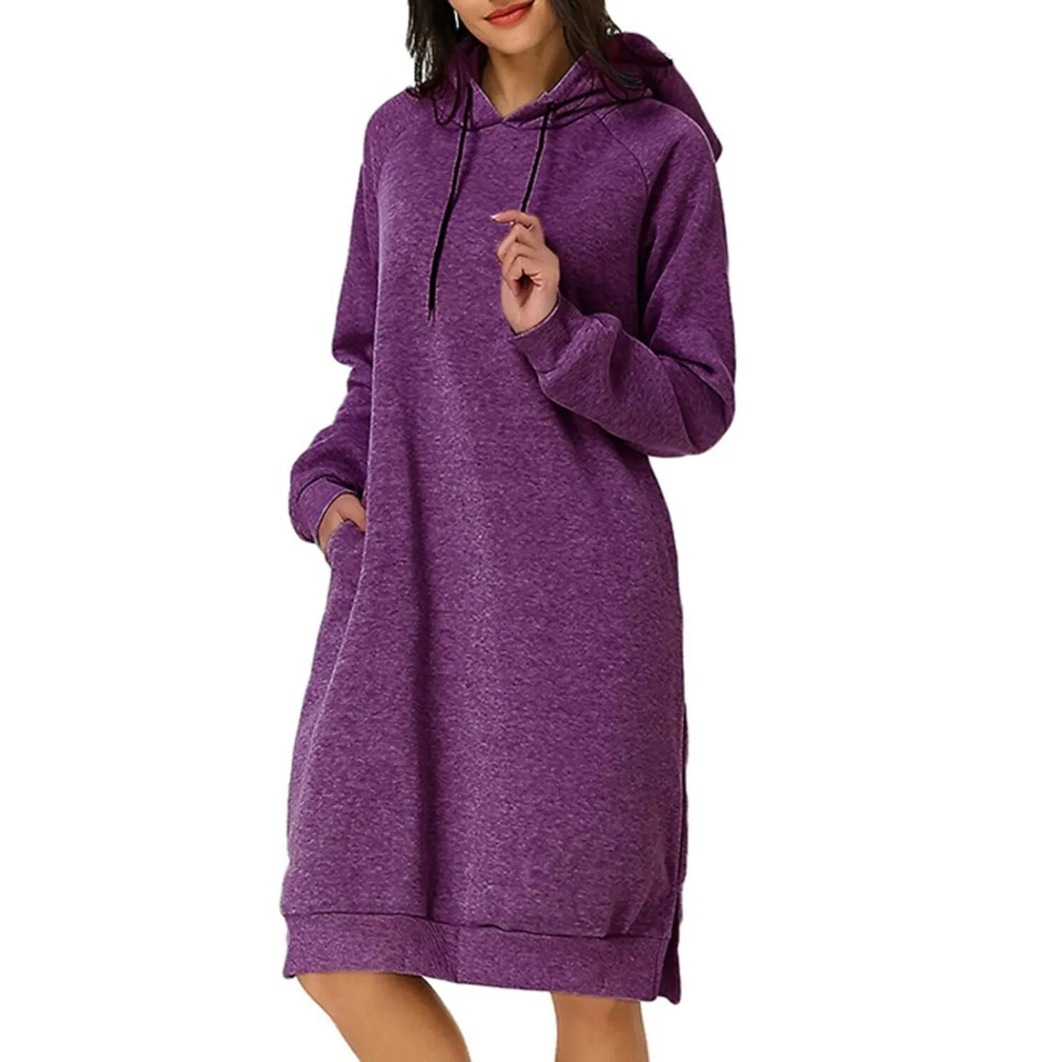 Womens Pullover Hoodie Dress
