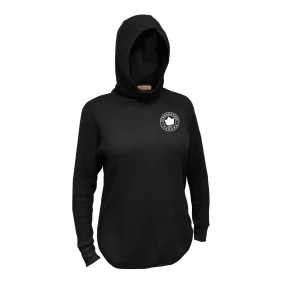 Women's Strong & Free™ Crest Embroidery Waffle Hoodie Tunic Women's Strong & Free™ Crest Embroidery Waffle Hoodie Tunic